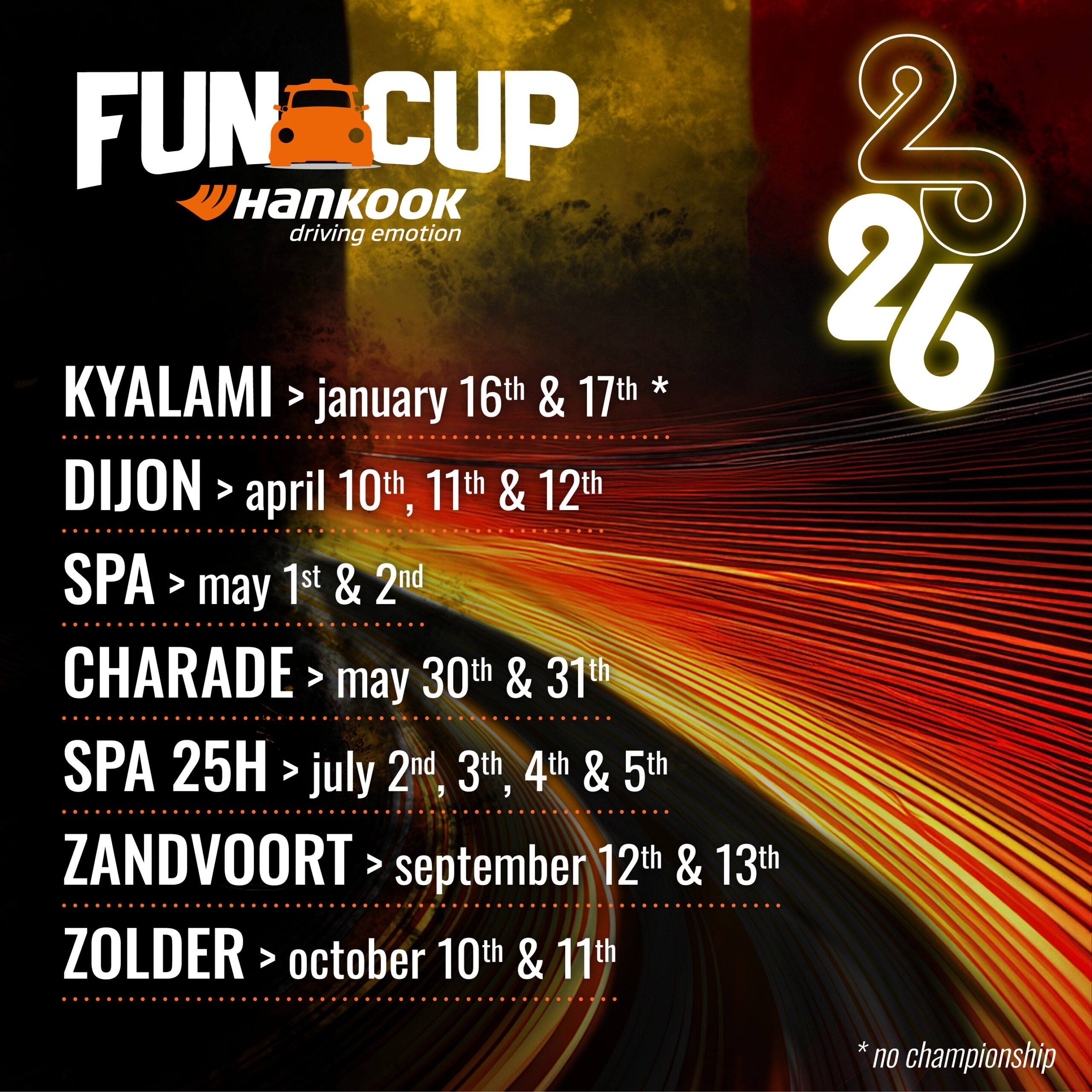 CALENDRIER
